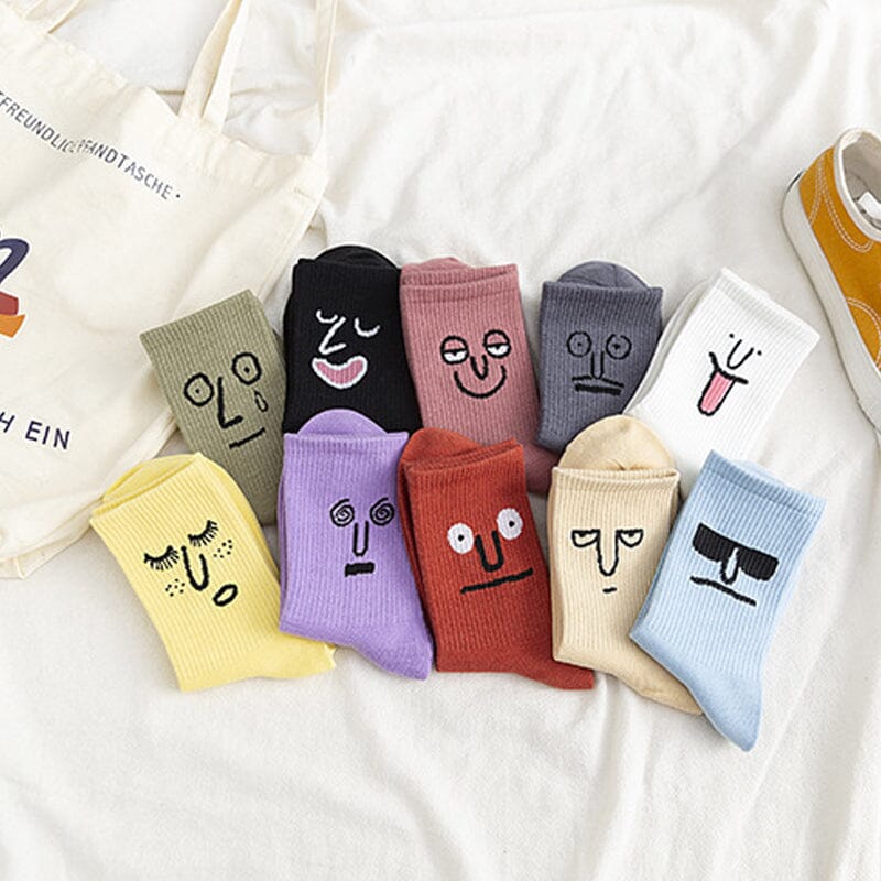 John™| Lustige Socken mit Gesichtsausdruck