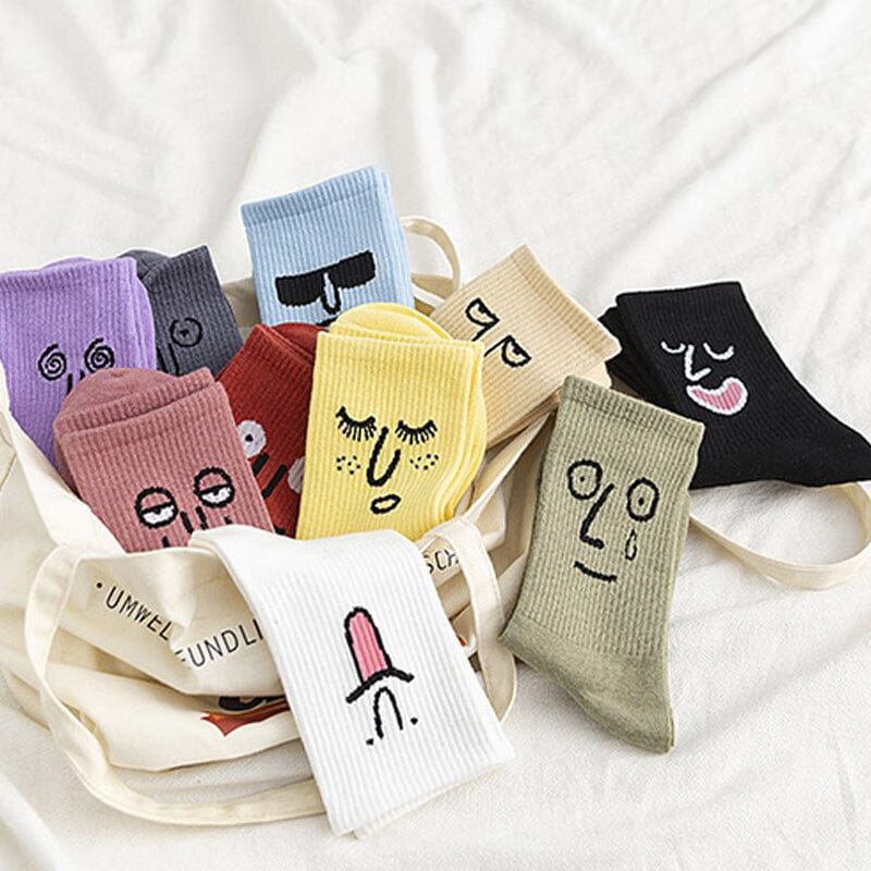 John™| Lustige Socken mit Gesichtsausdruck