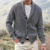 Yak™|Klassische Herren-Strickjacke mit V-Ausschnitt